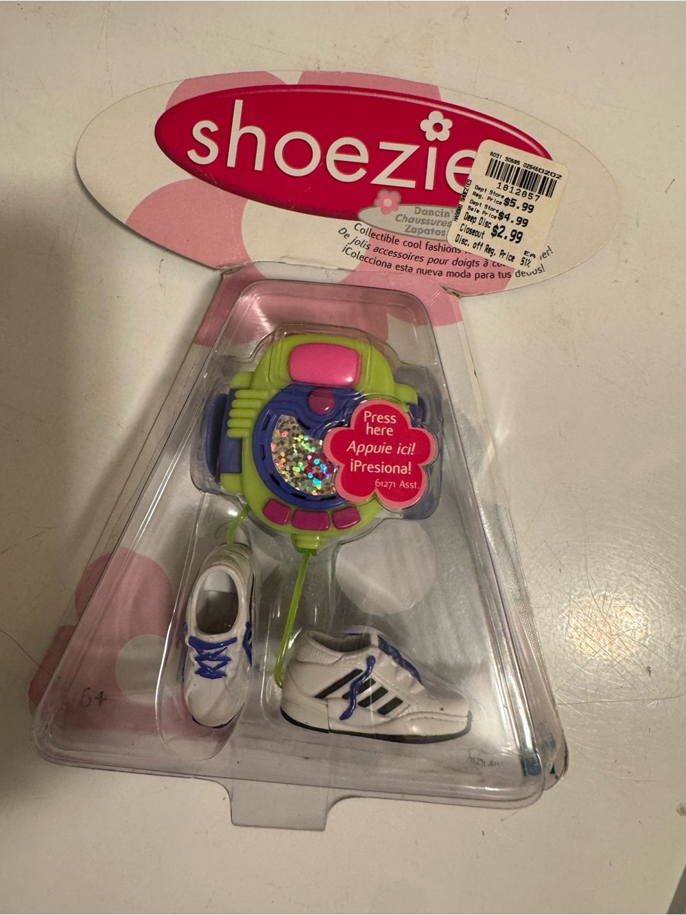shoezie Doll‎ Sneakers & Accessory Set - NIB